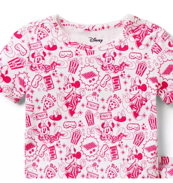 Good Night Short Pajama In Disney Minnie Mouse Sleepover