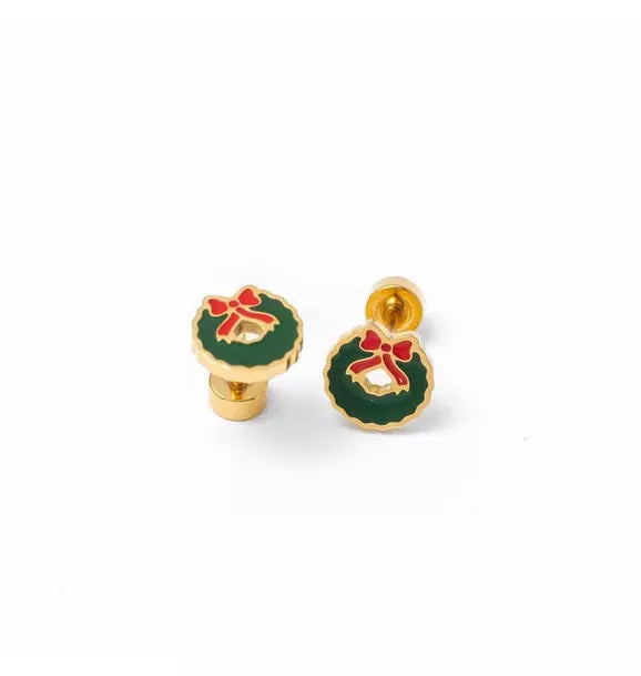 Wreath Stud Earrings