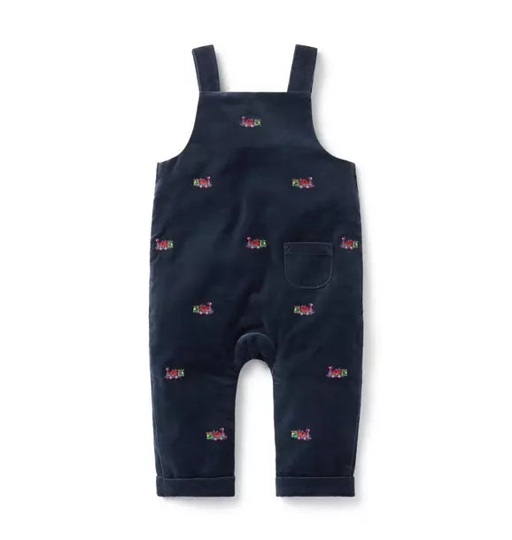 The Holiday Train Baby Overall