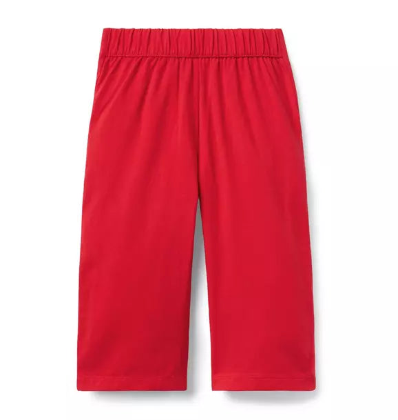 Wide Leg Button Pant