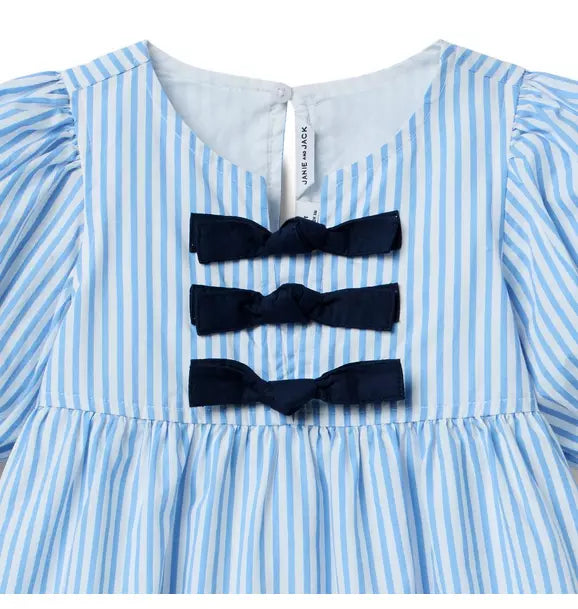 Striped Bow Dress