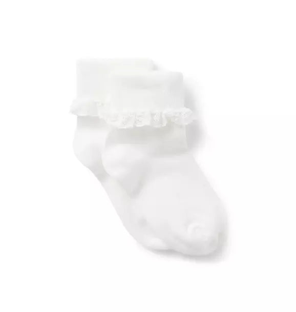 Lace Trim Sock