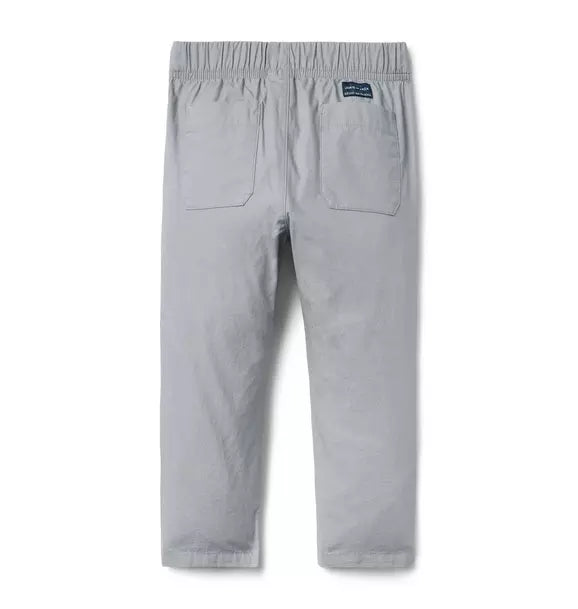 The Drawstring Poplin Pant