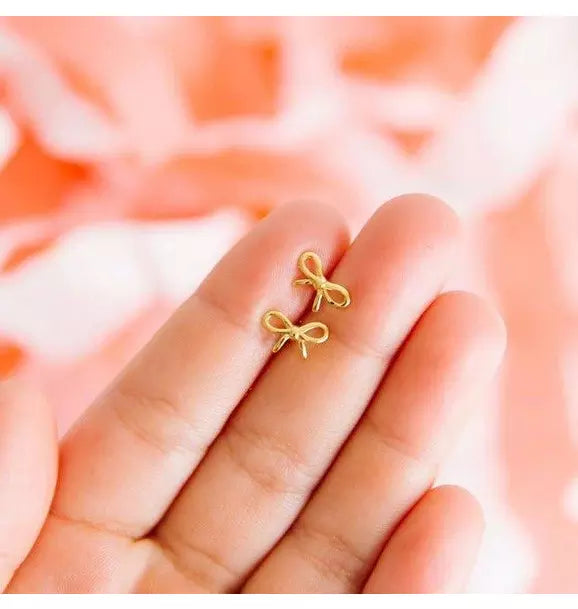 Bow Stud Earrings