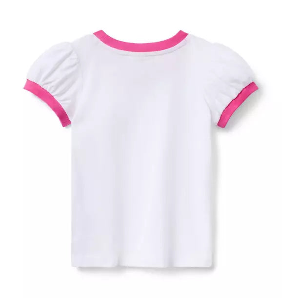 Milk Bar x Janie and Jack Puff Sleeve Tee