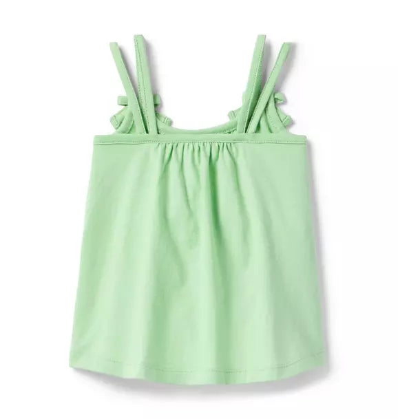 Bow Double Strap Top