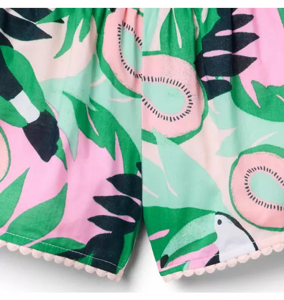 Toucan Ruffle Short