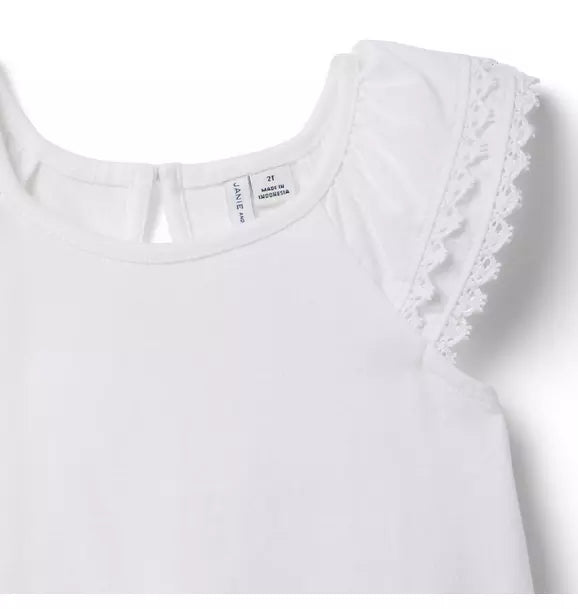 Lace Trim Top