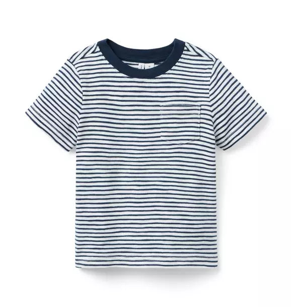 The Striped Slub Tee