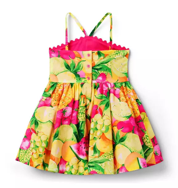 Fruit Halter Sundress