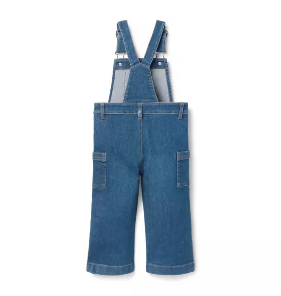 Denim Overall In Medium Wash