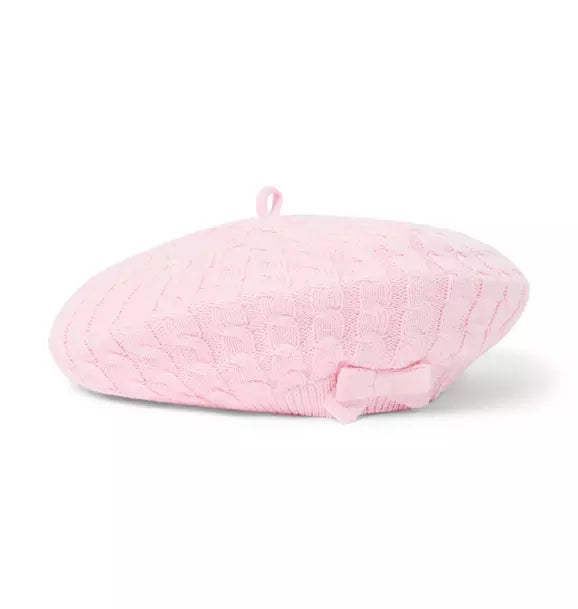 Baby Cable Knit Beret