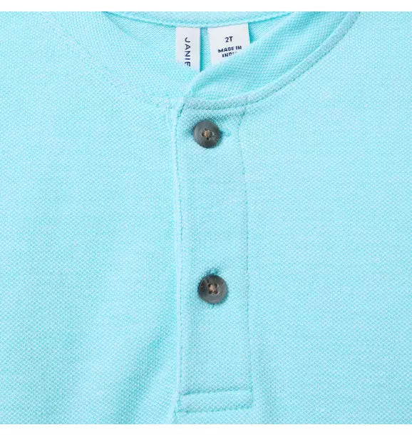 Pique Henley Tee