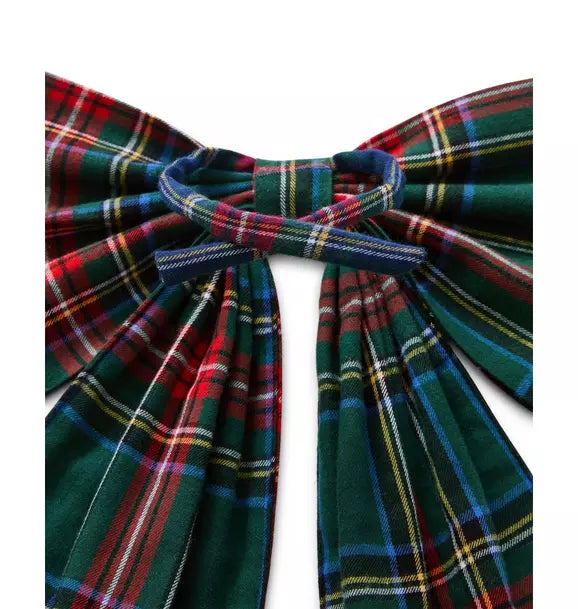 Wreath Bow in Kensington Tartan