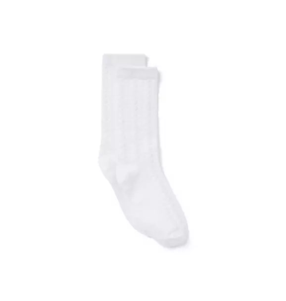 Pointelle Sock