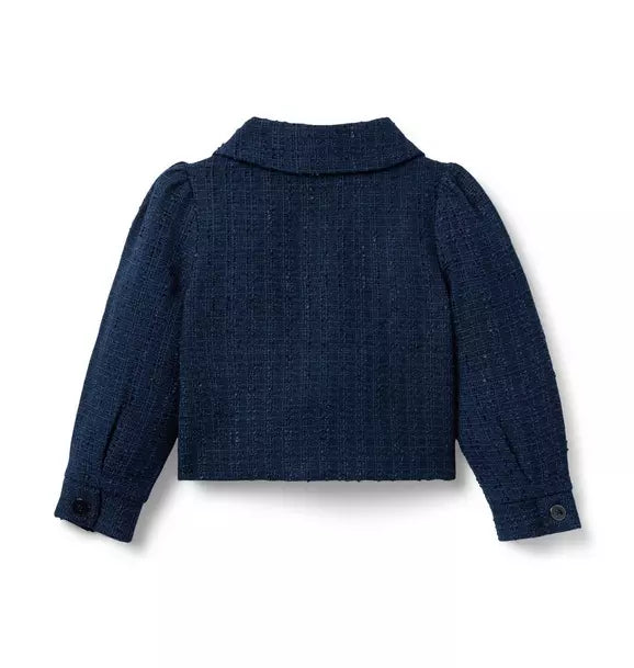 The Tweed Puff Sleeve Jacket