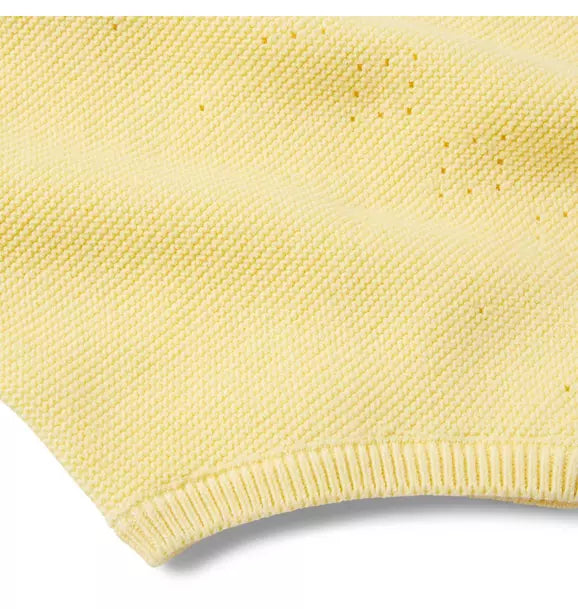 Baby Pointelle Ruffle Romper