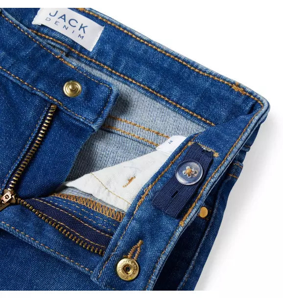 Skinny Jean In Ocean Faded Wash