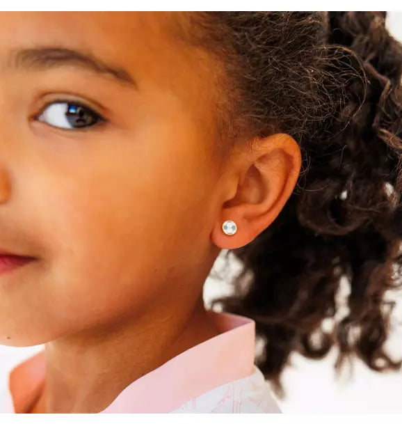 Soccer Ball Stud Earrings