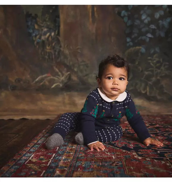 The Holiday Matching Baby Sweater Set