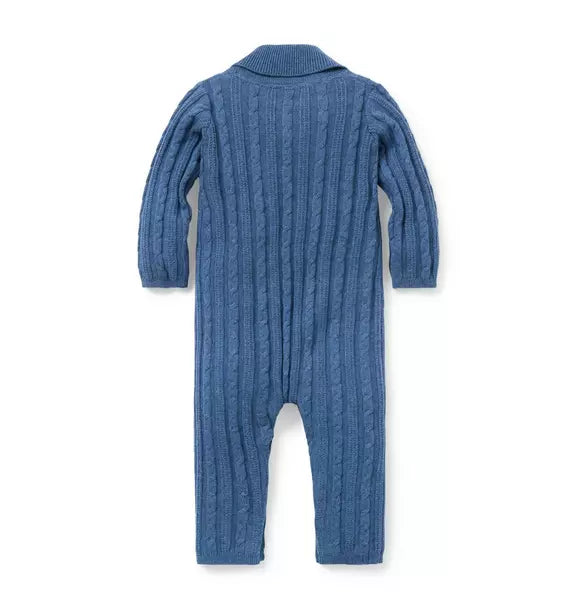 Baby Cable Knit One-Piece