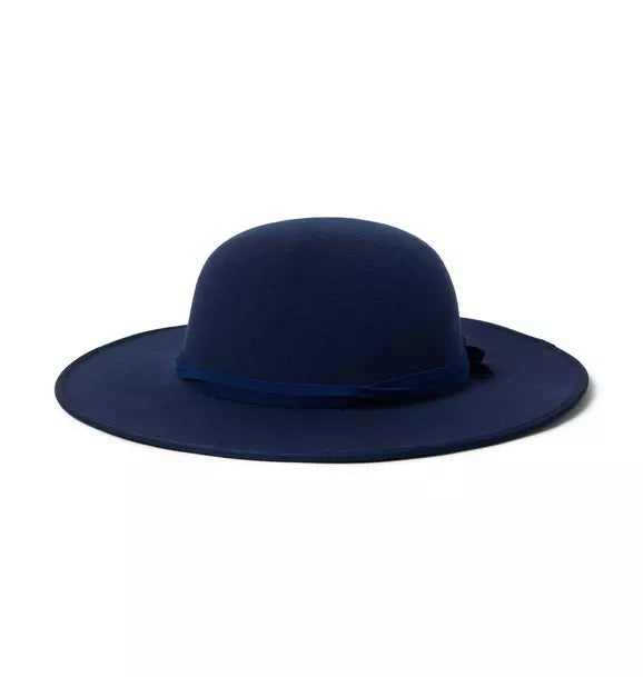 Wide-Brim Felt Hat