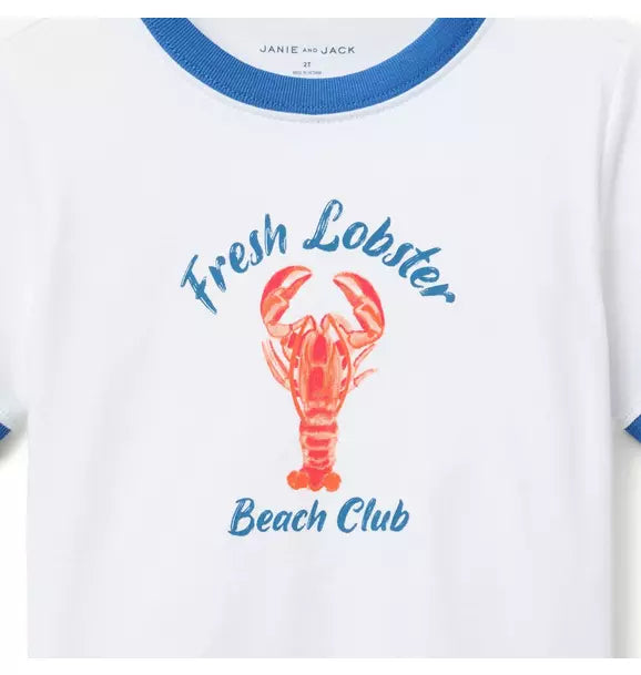 Lobster Beach Club Tee