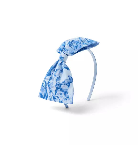 Toile Bow Headband