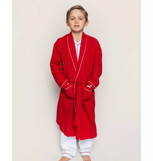 Petite Plume Flannel Robe