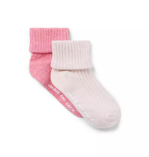 Baby Foldover Sock 2-Pack