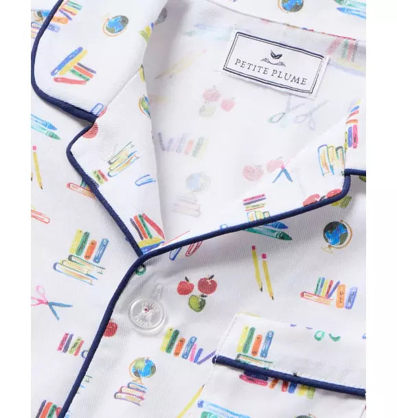 Children's Twill Short Set in Literary Lessons