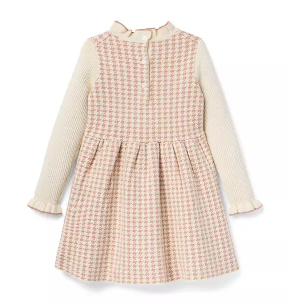 The Houndstooth Sweater Dress