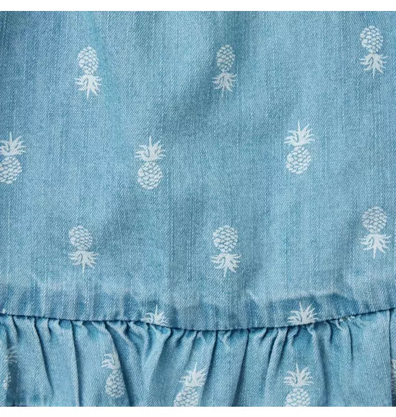 Baby Pineapple Ruffle Matching Set