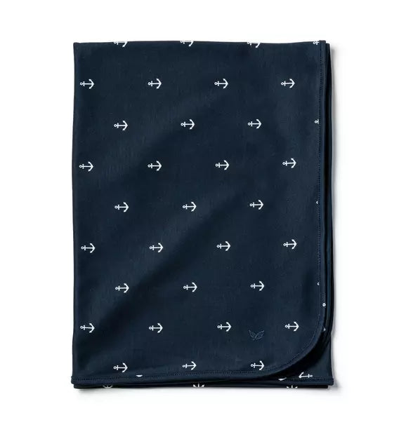 Pima Baby Blanket in Portsmouth Anchors