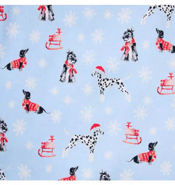 Good Night Pajama In Holiday Dogs