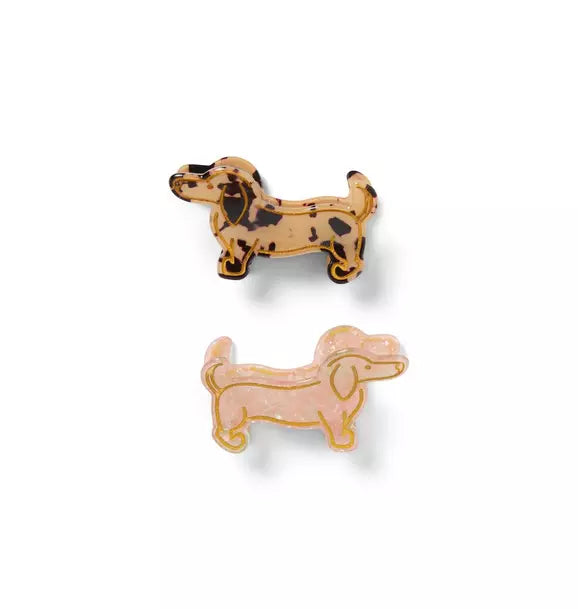 Dog Friends Claw Clip Set