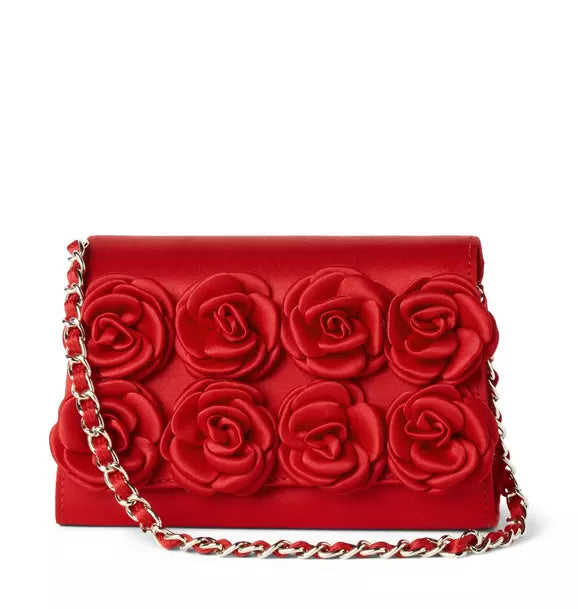 Satin Rosette Purse