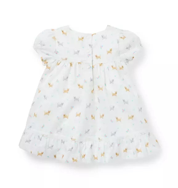 Baby Dog Friends Lace Trim Dress