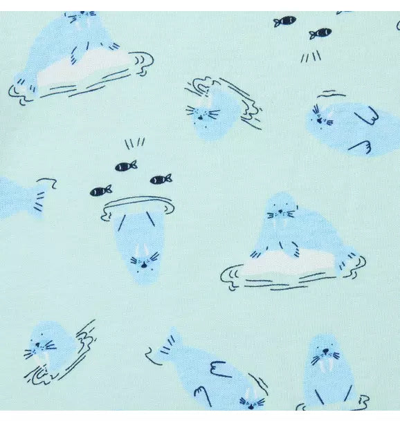 Good Night Short Pajama In Walrus