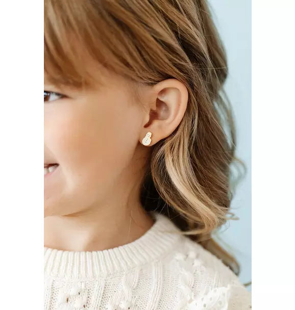Snowman Stud Earrings