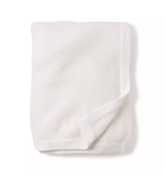 Cashmere Baby Blanket in Ivory