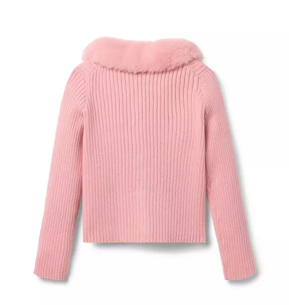 American Girl® x Janie and Jack Ribbed Cardigan