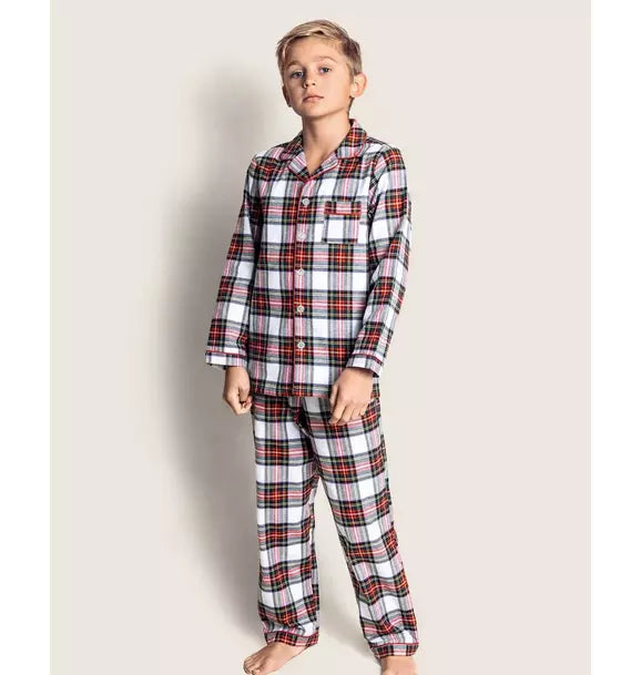 Petite Plume Balmoral Tartan Pajama Set