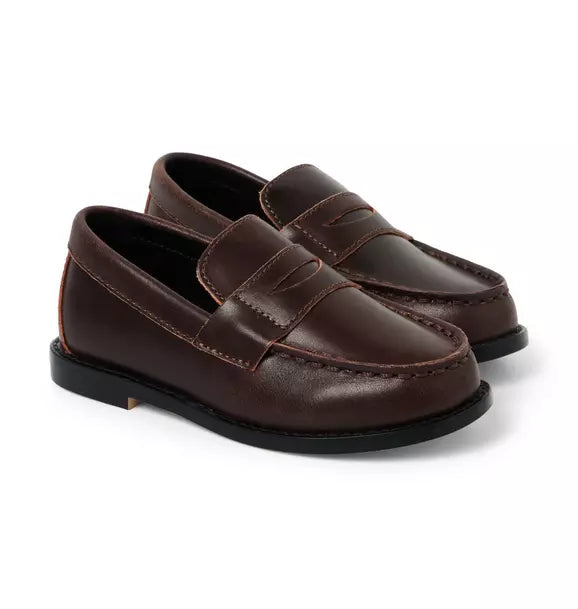 Leather Penny Loafer