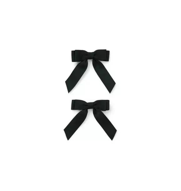 Bow Barrette Set