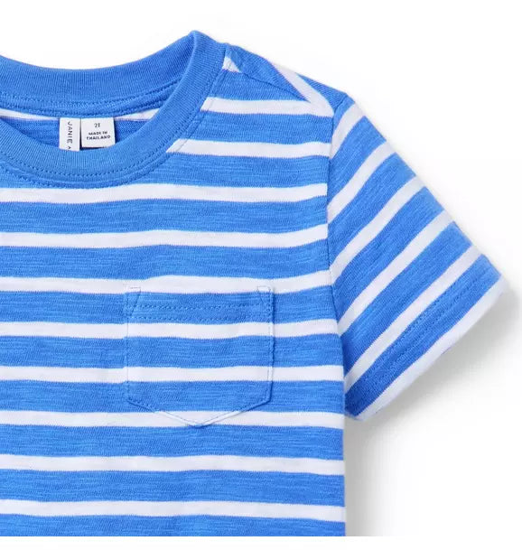 The Striped Slub Tee