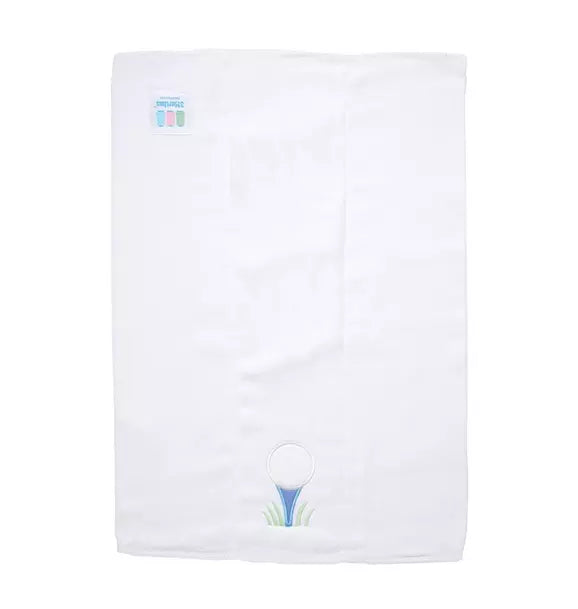 Golf Applique Burp Cloth