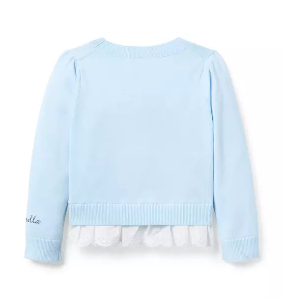Disney Cinderella Ruffle Sweater