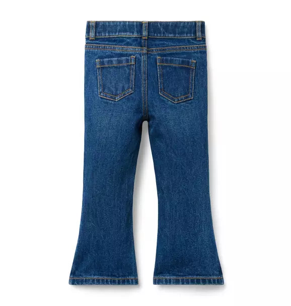 Flare Jean In Medium Wash