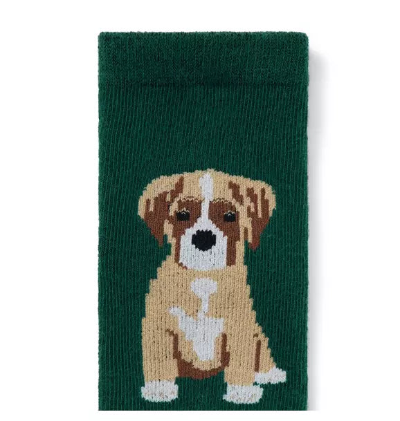 Baby Dog Sock